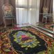 Tapis en laine roumaine vintage 227x154cm