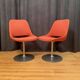 Set of Finnish Polaris swivel chairs by Eero Aarnio for Asko Export, 1970s