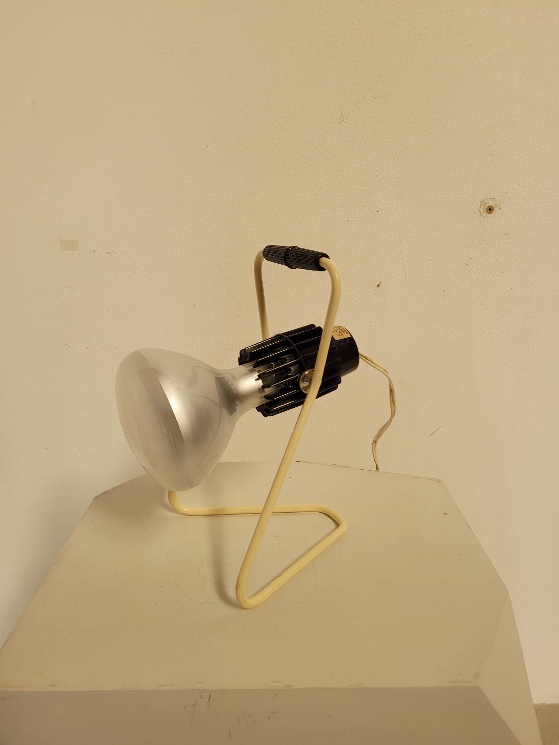 Vintage Philips infraphil heating lamp from the 1950s.