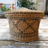 Old wicker basket