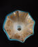 19th century soliflor vase in white and blue opaline