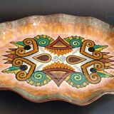 Large earthenware dish by Paul and Maurice FOUILLEN