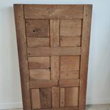 Rectangular golden mirror moldings plant motifs nineteenth H: 130cm