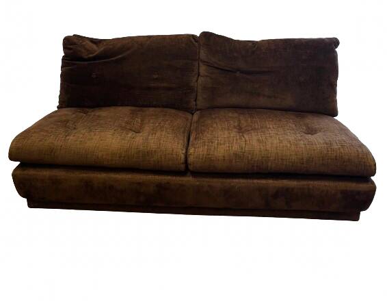 Roche Bobois velvet sofa 70s
