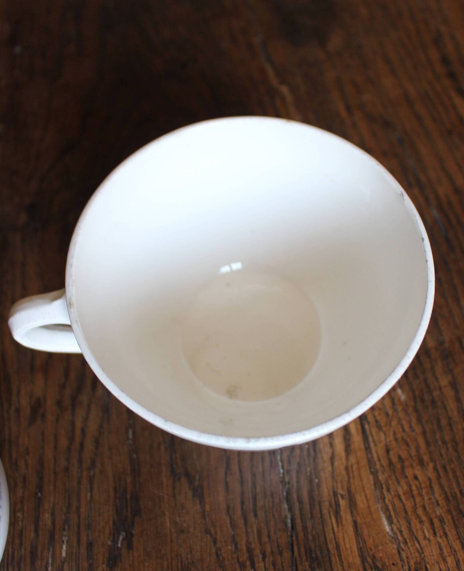 Cups Marylou Digoin Sarreguemines Barcarolle Badonviller orange black art