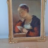 Hand-painted painting