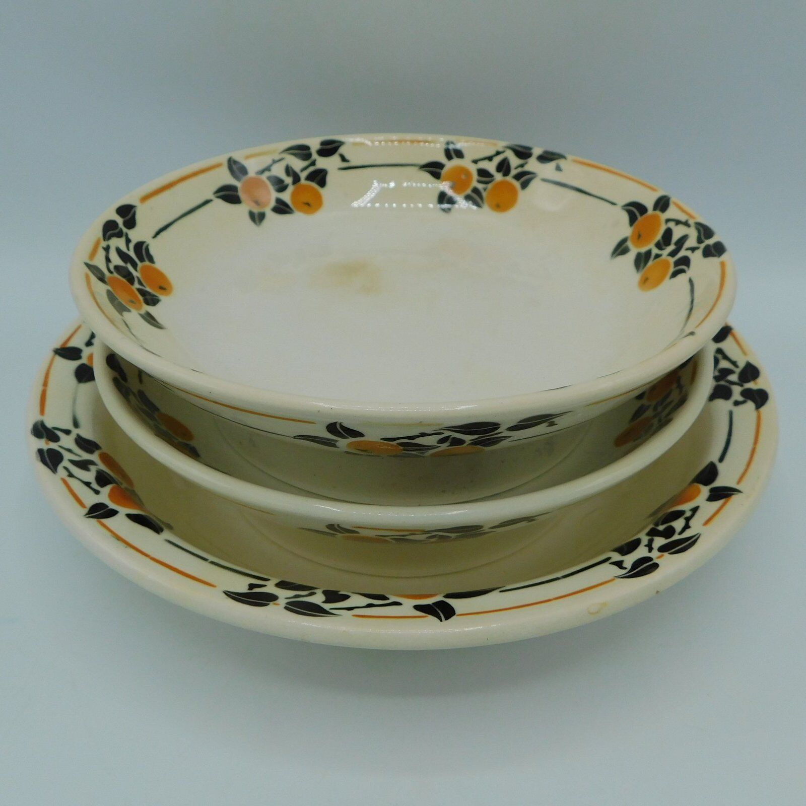 3 serving dishes - Badonviller - Madeleine