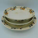 3 serving dishes - Badonviller - Madeleine