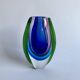 Murano Sommerso Art Galss Vase