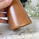 6 Vintage Mazagrans in speckled stoneware Sarreguemines France from the 1950s