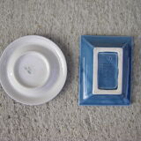 Two advertising ashtrays