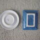 Two advertising ashtrays