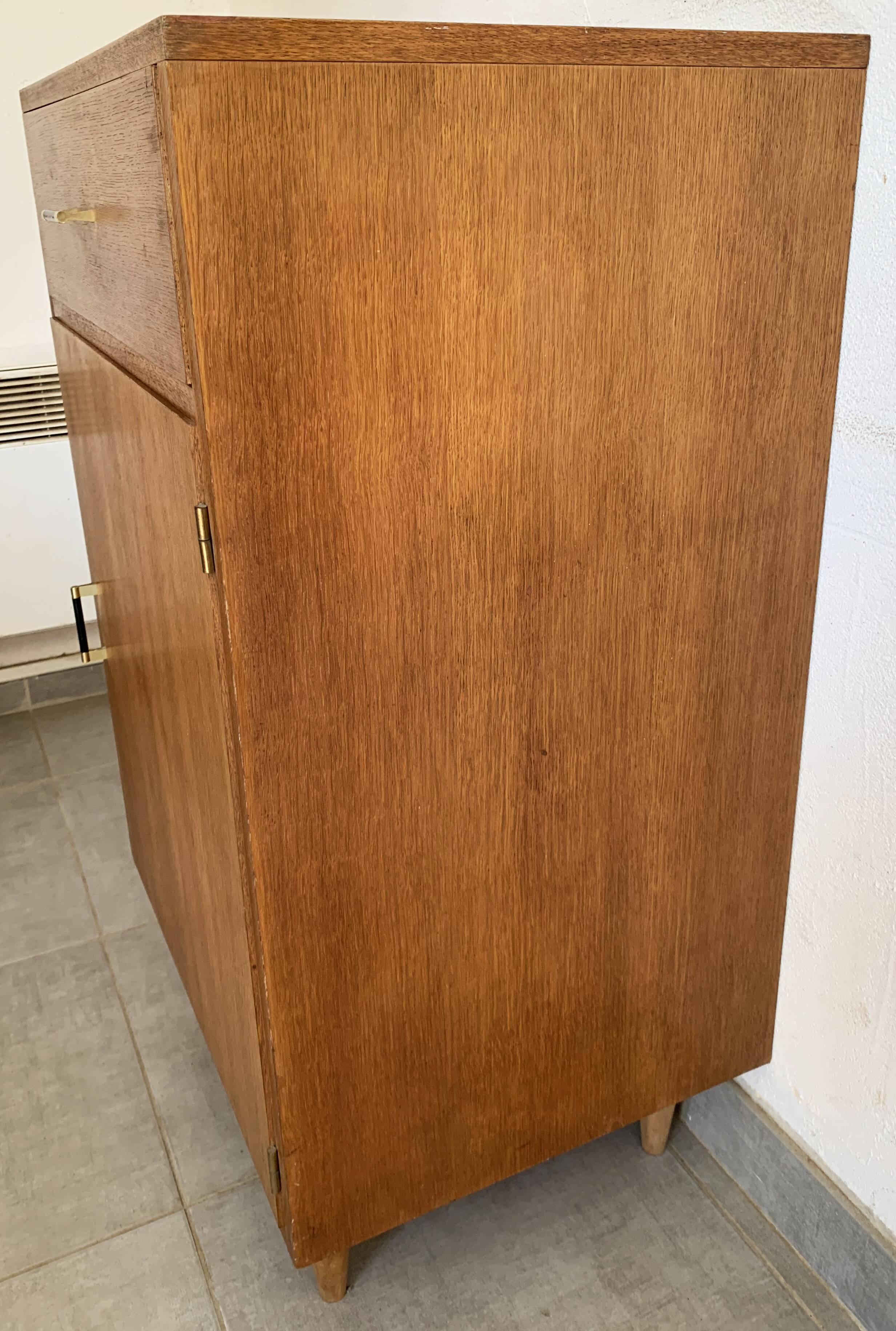 Vintage oak jam maker from the 50s