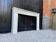 Louis XVI fireplace in Carrara marble