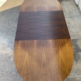 Oval table with art deco central foot