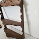 Elégante étagère murale en bois - vintage