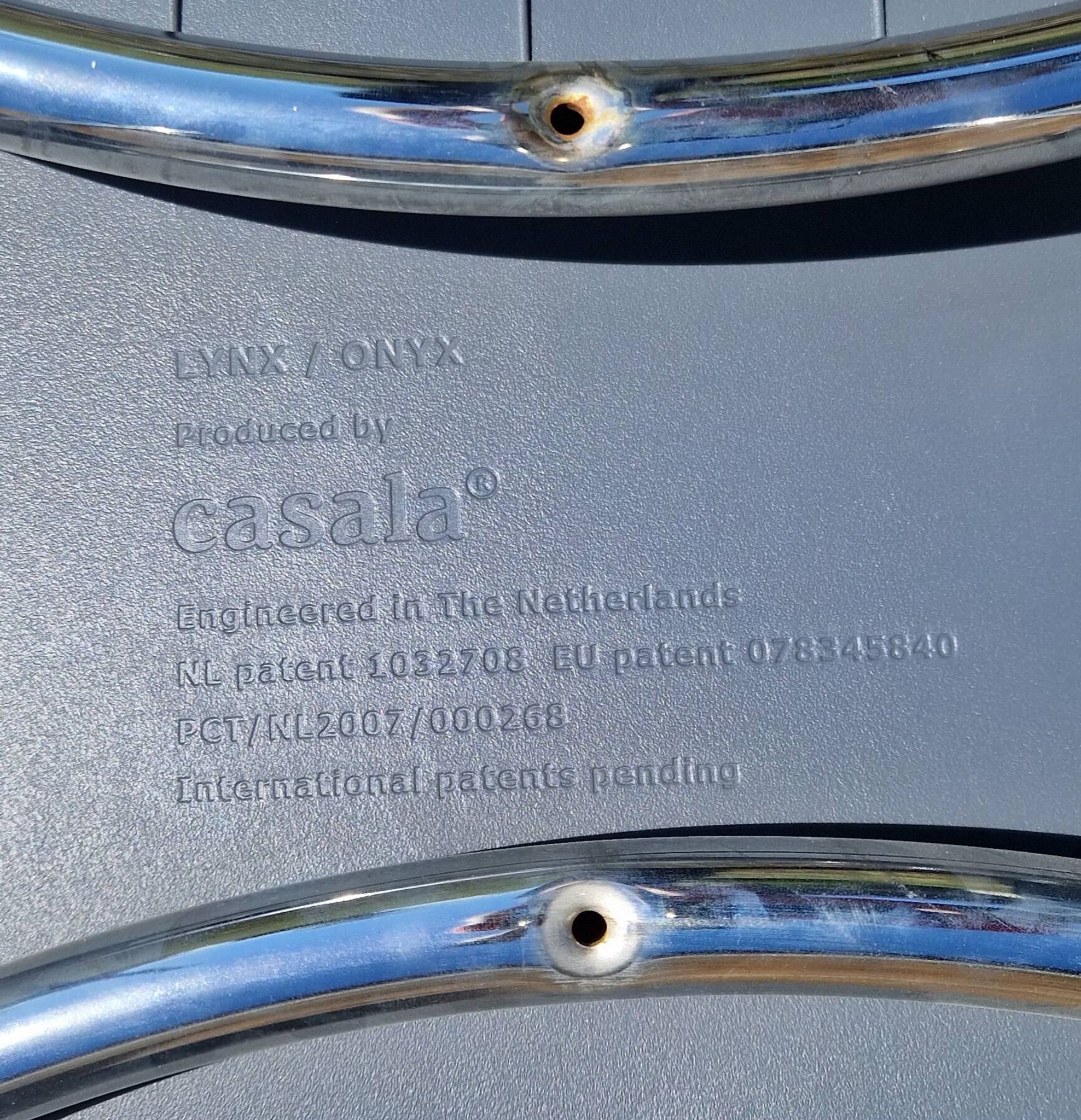 Set of 4 Lynx armchairs for Casala