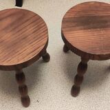 Tabourets en bois