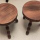 Tabourets en bois