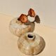 Set of two ceramic vases