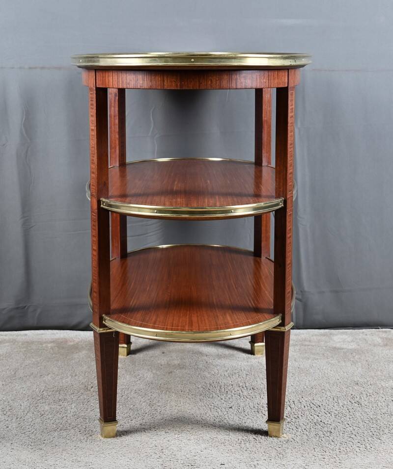 Dessert 3 trays in mahogany, Louis XVI style – 1900