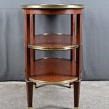 Dessert 3 trays in mahogany, Louis XVI style – 1900