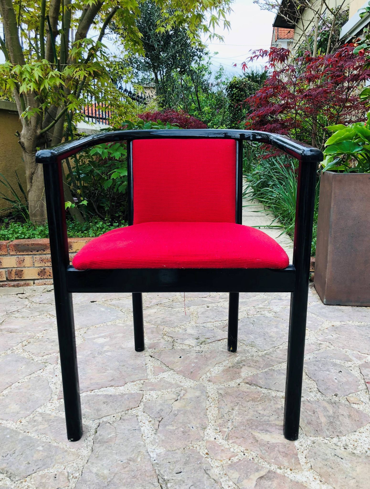 Fauteuil Rouge et noir