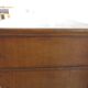Old - Beautiful solid oak sideboard - 2 doors - 2 drawers in golden oak color