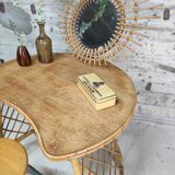 Vintage rattan dressing table