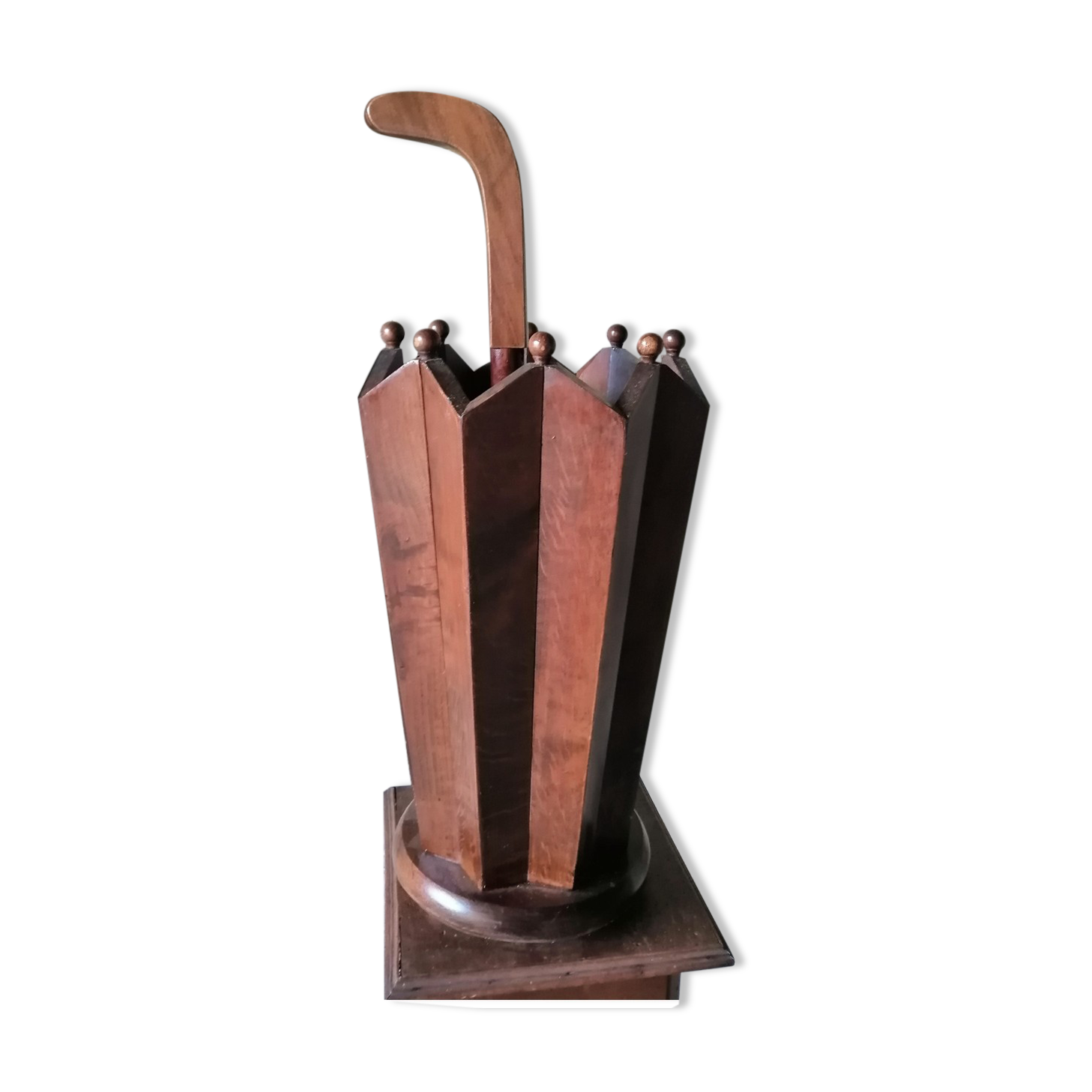 Paraphuie door in old wood