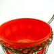 H8Z Basket Sugar Bowl with Glass Kralik Type