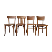 Lot 4 bistro chairs in their juice