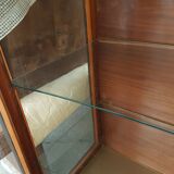 Patina wooden showcase