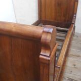 Louis philippe bed in walnut