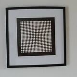Victor Vasarely Deep Kinetic Screenprint