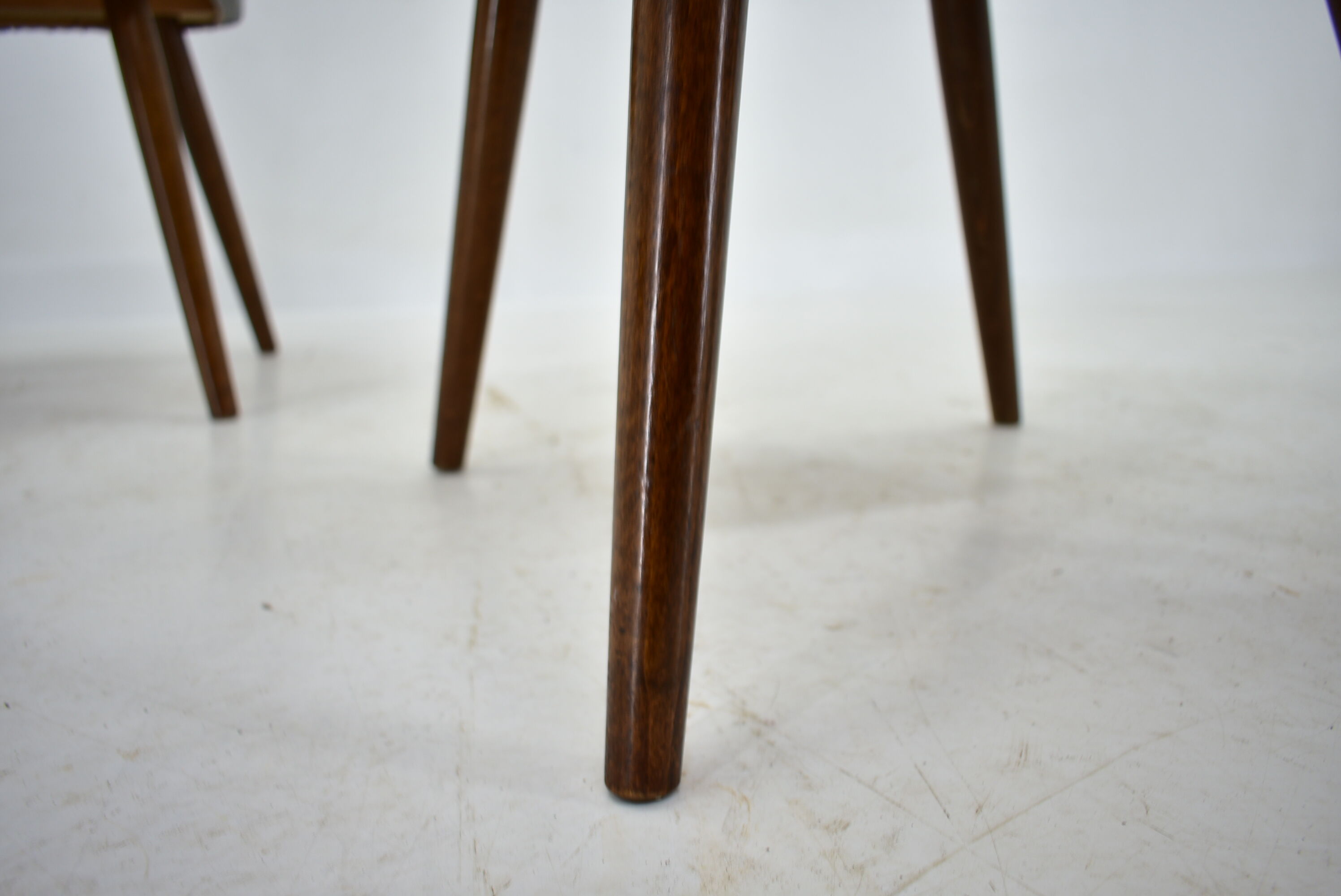 1960s Antonin Suman Set of Four Dining Chairs, Czechoslovakia