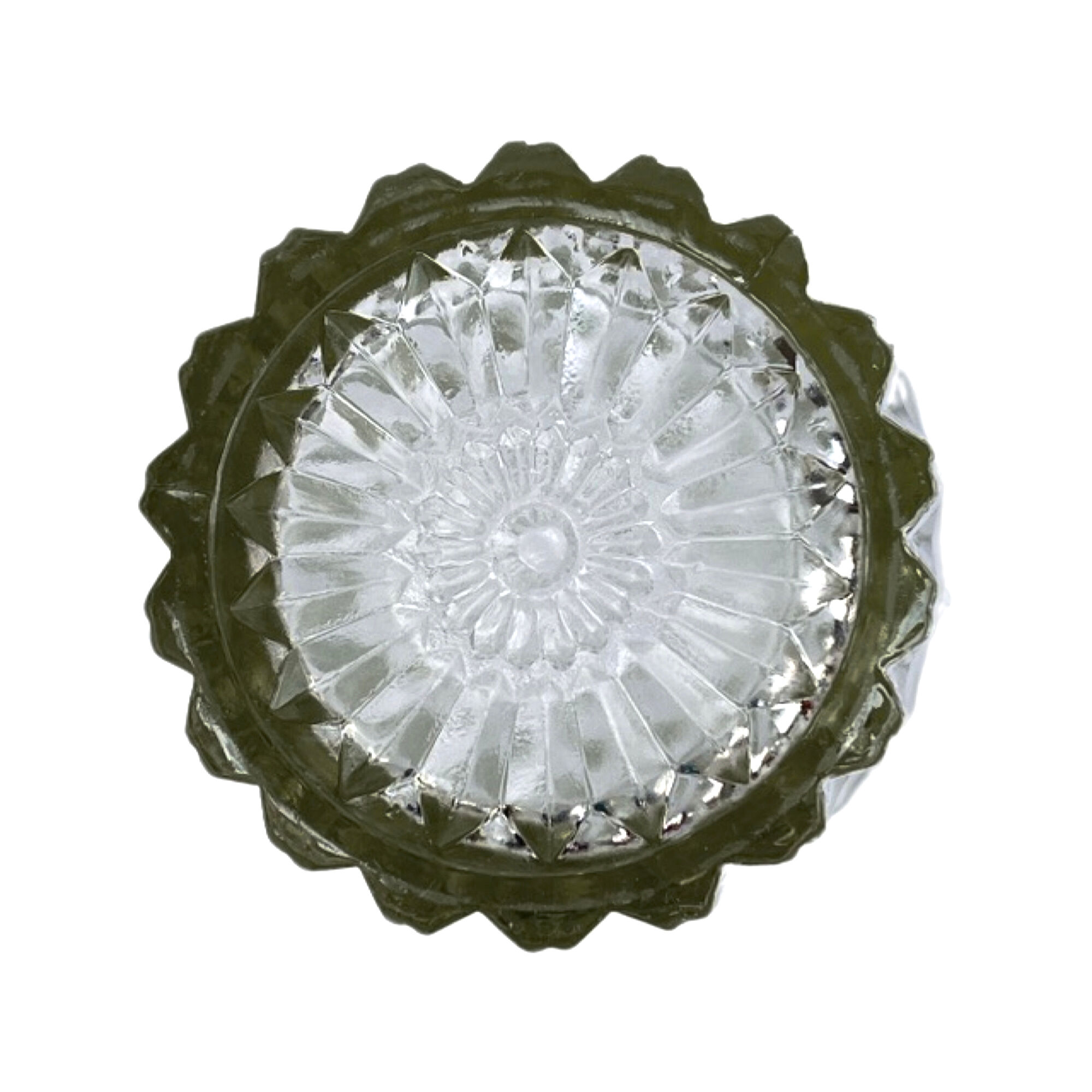 Glass vase by Jiří Řepásek, Poděbrady Czechoslovakia, 1960s