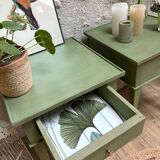 Pair of vintage bedside tables