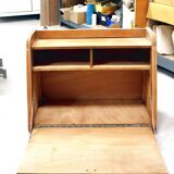 Vintage Scandinavian wall-mounted desk from the 60s