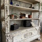 Patinated shelf