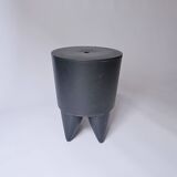 Tabouret noir design philippe starck vintage. 1970 1980