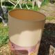 Vintage antique lamp with a stone base.