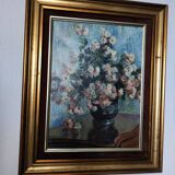 Tableau chrysanthèmes Monet