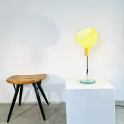 Parola Table Lamp By Gae Aulenti & Piero Castiglioni For Fontana Arte, Italy, 1980S
