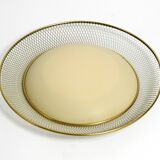 Mid Century ceiling lamp from ERCO made of expanded metal