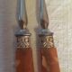 Stainless dessert and bakelite dessert covers