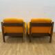 Mid-century retro vintage Czech seating set (armchairs and sofa), 1970s