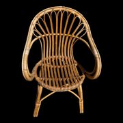 3 rattan armchairs from the 60'S