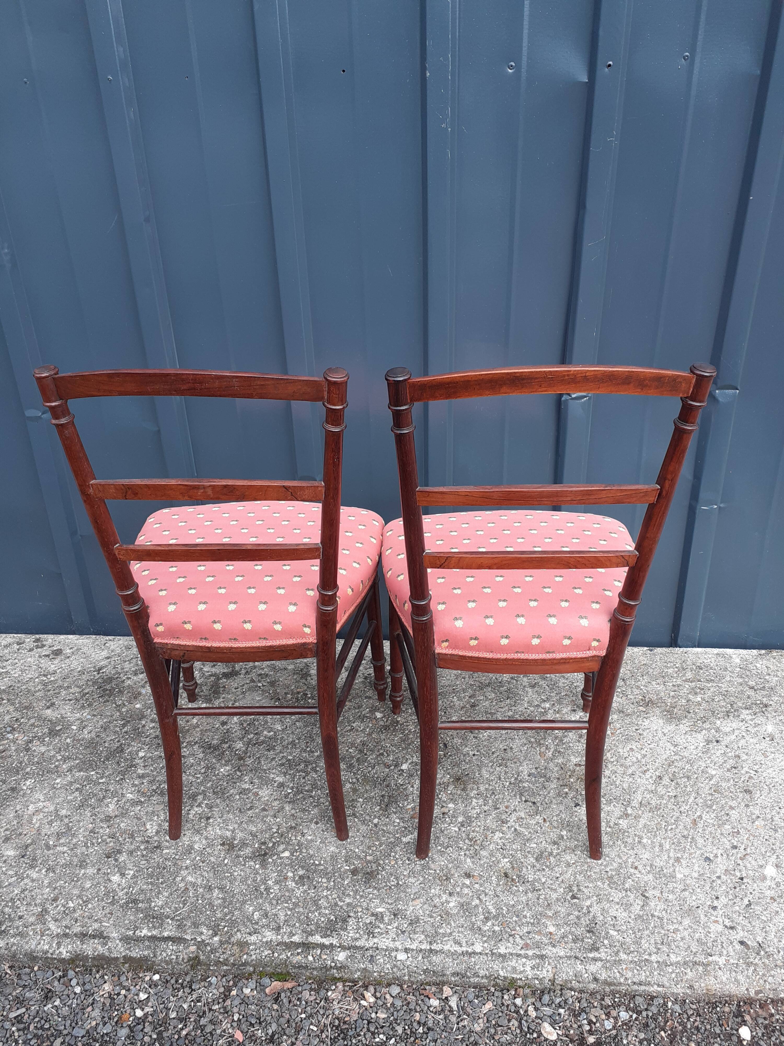 Pair of bedroom chairs