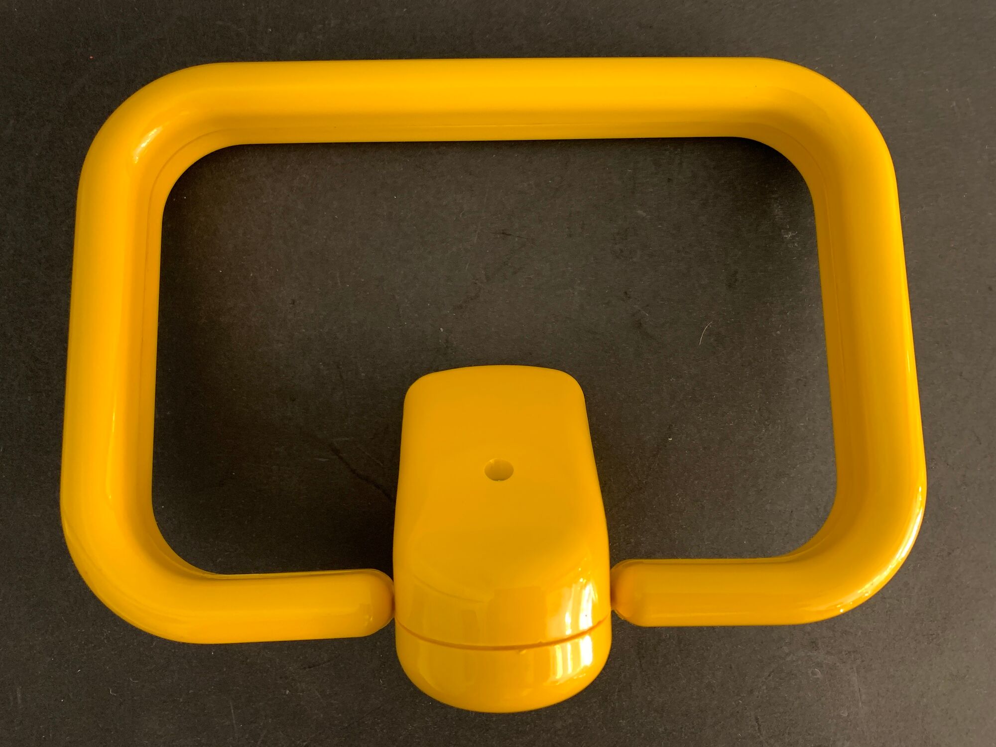 Italian space age mirror and towel rack, design Makio Hasuike for Gedy, 1970
